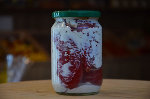 Picture of Peppers in Cottage Cheese