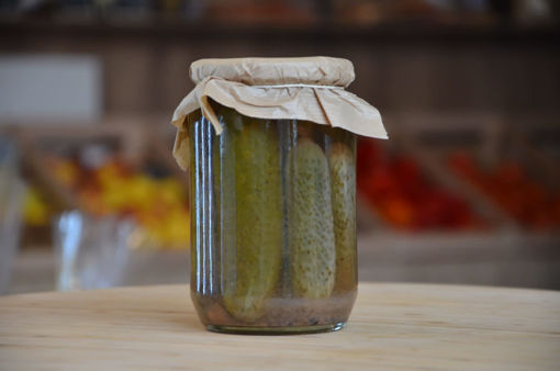 Picture of Home Pickled Cucumbers